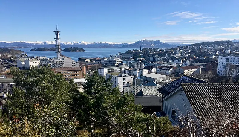Vista desde Lønningsåsen