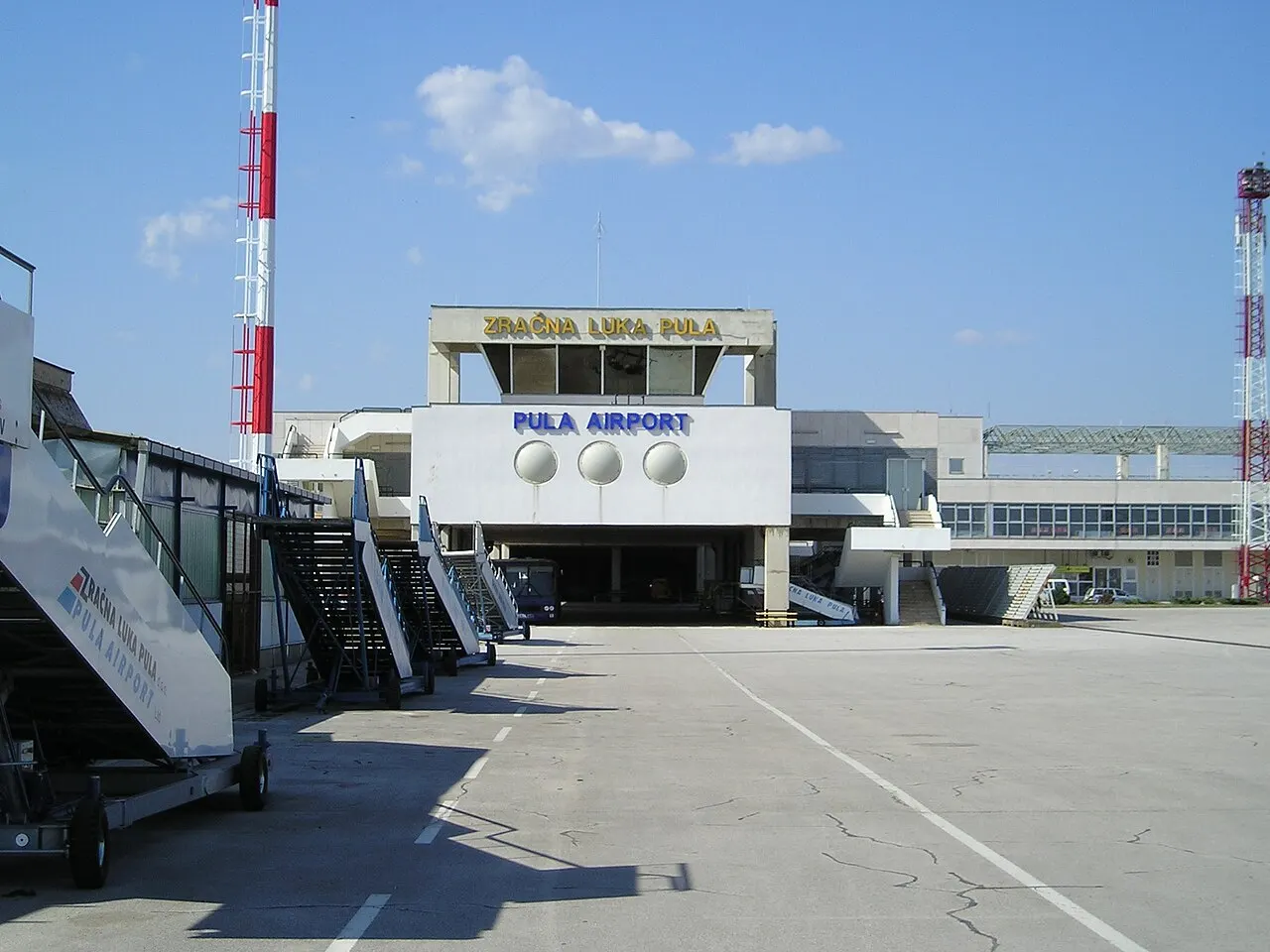 L'edificio del terminal