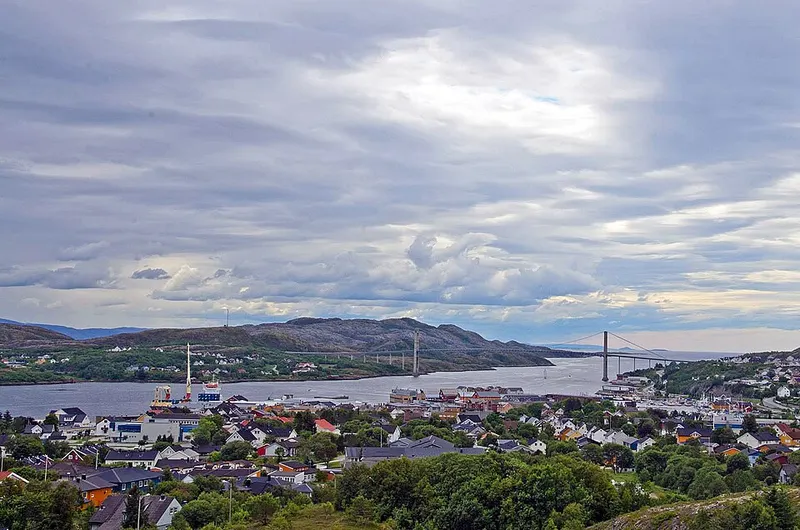 Utsikt over Rørvik