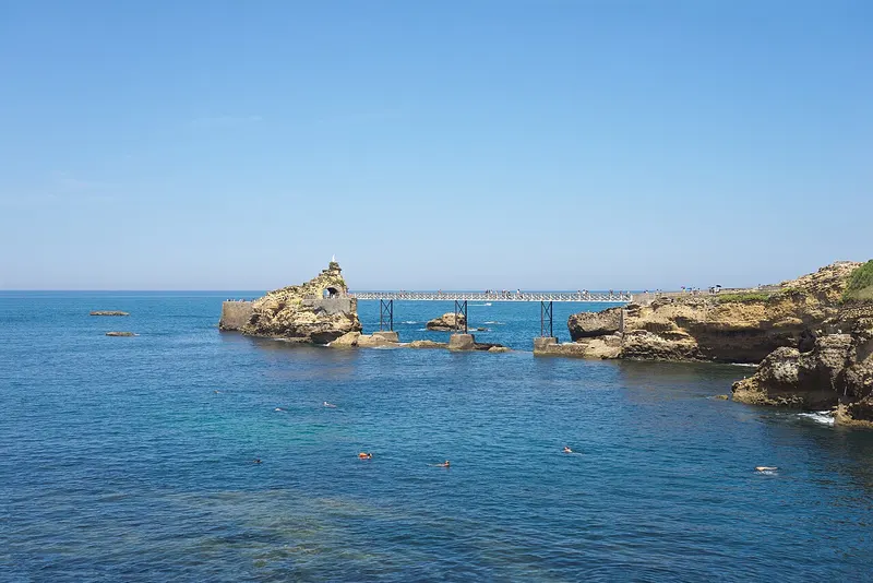 Rocher de la Vierge · Biarritz