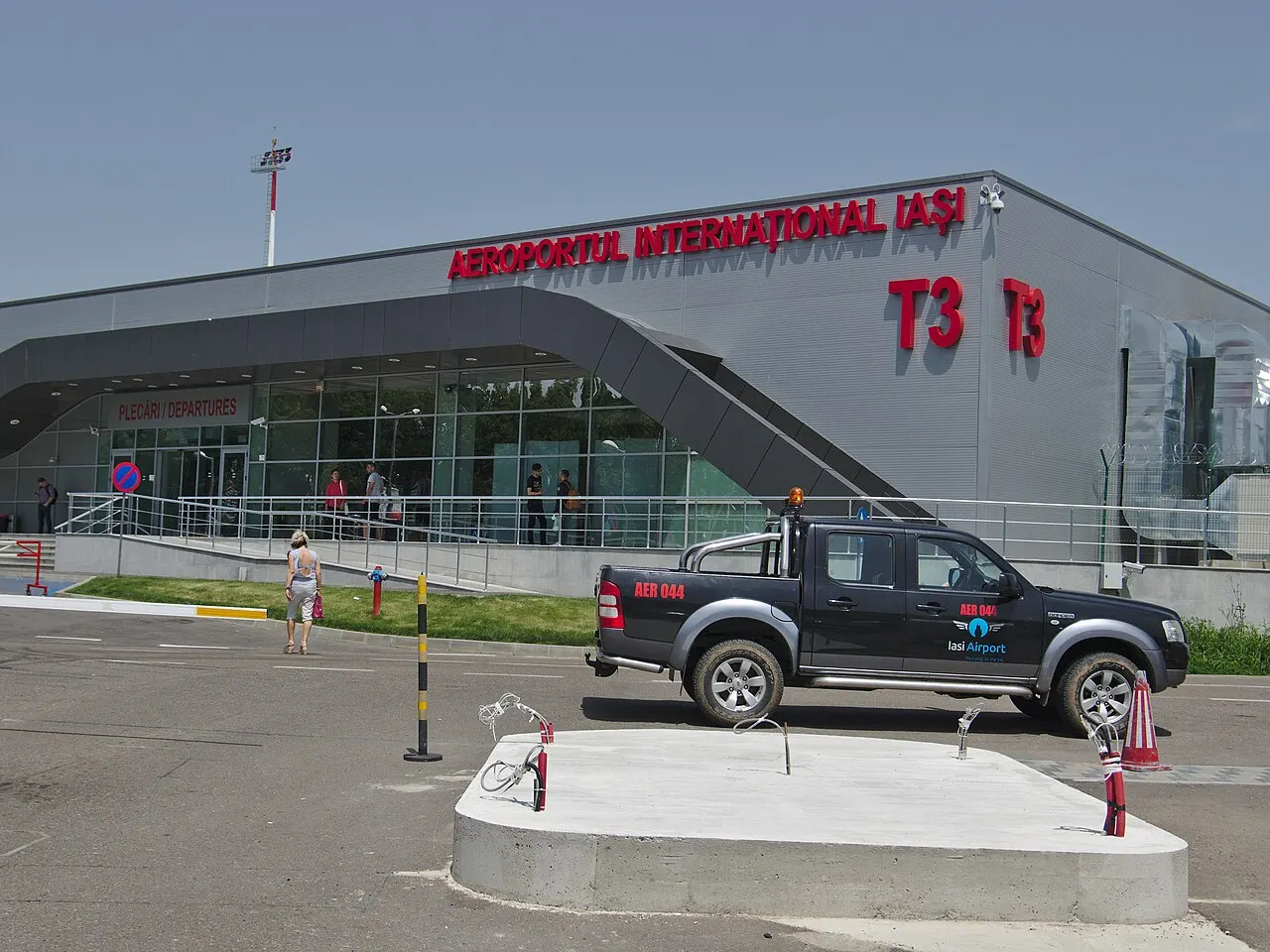 Die Außenansicht des Terminals