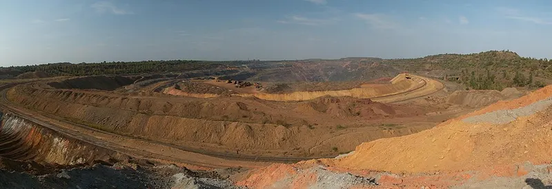 Iron ore quarries