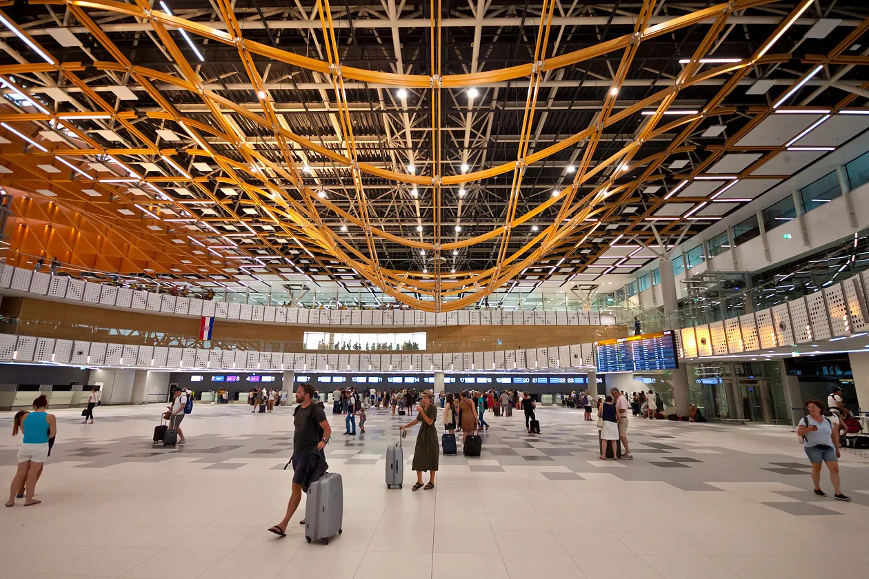 Inside the terminal