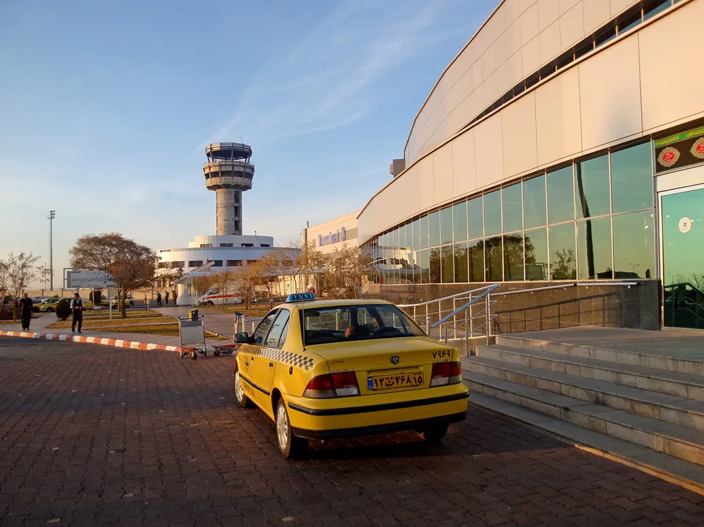 Aussicht auf den Flughafen