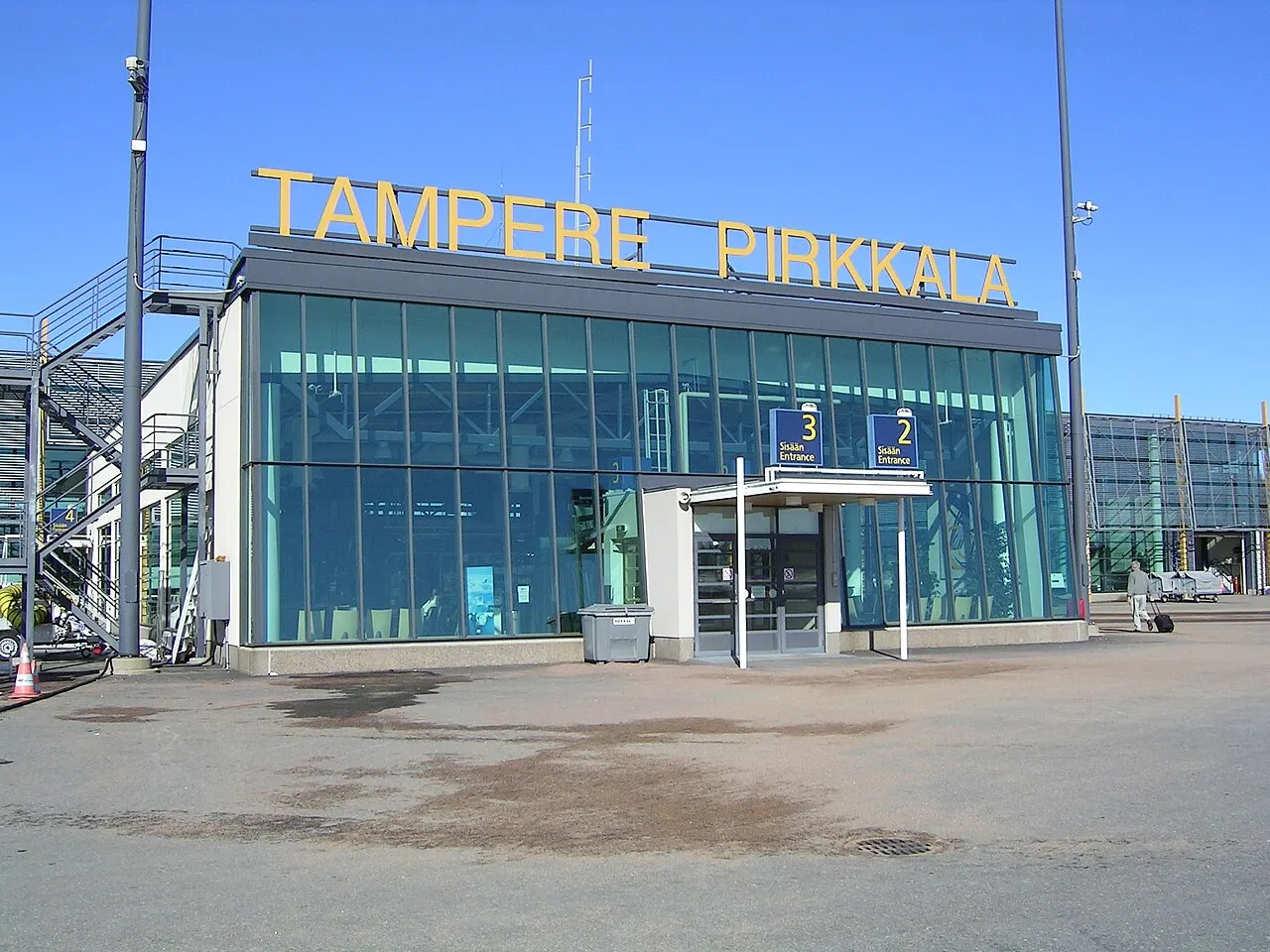 Das Terminalgebäude