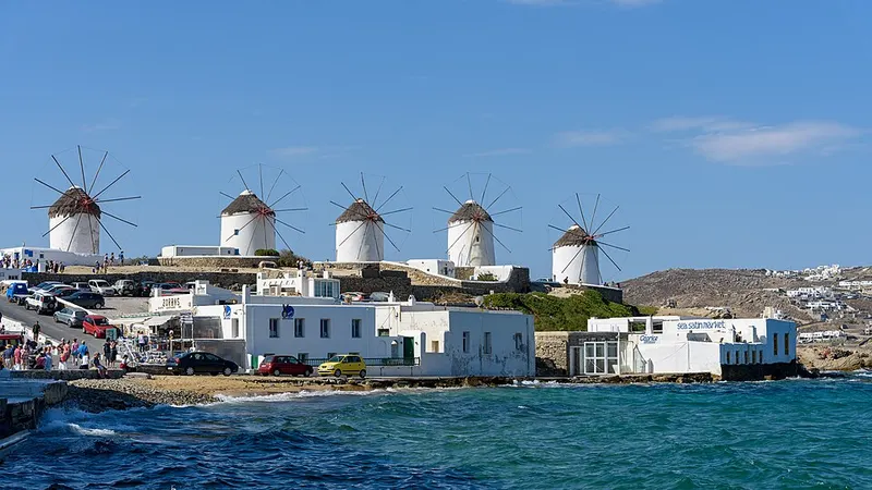 Kato Mili windmills