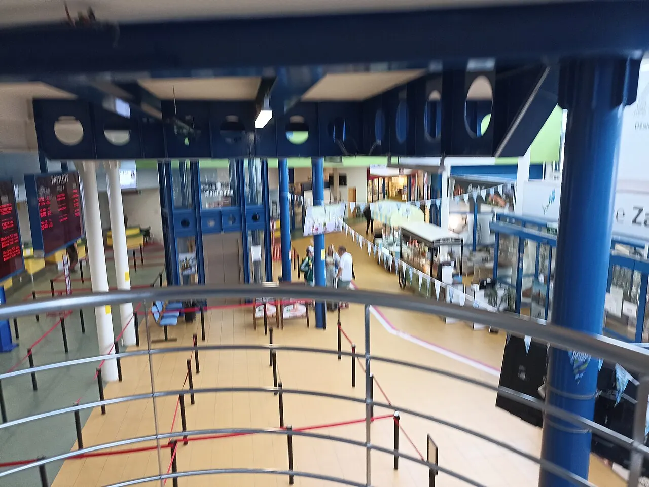 L'interno del terminal
