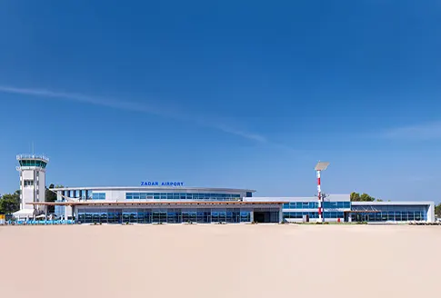 El edificio de la terminal