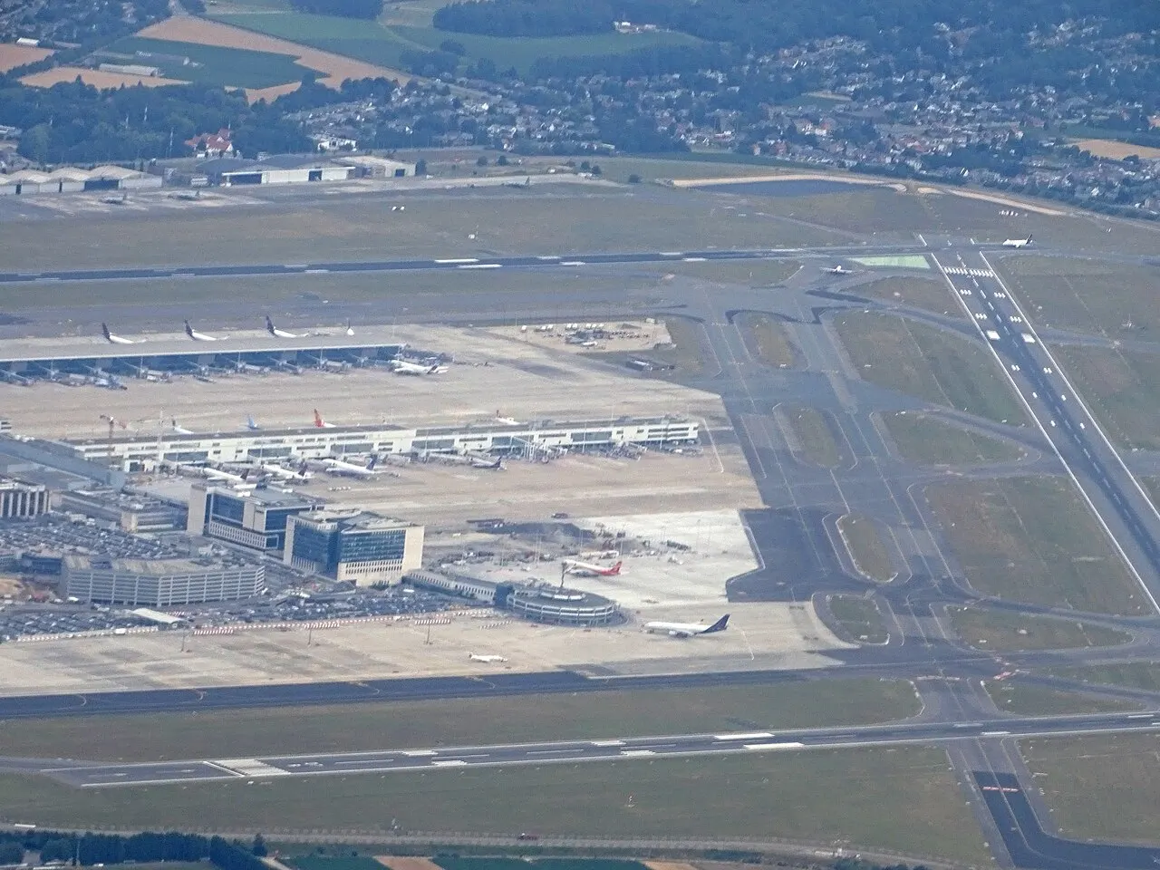 Brussels Airport, in Zaventem